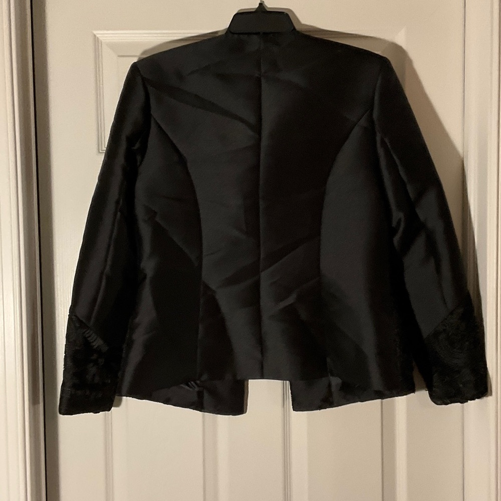 Terramina Black Elegant Dress with Jacket - Picture 2 of 7